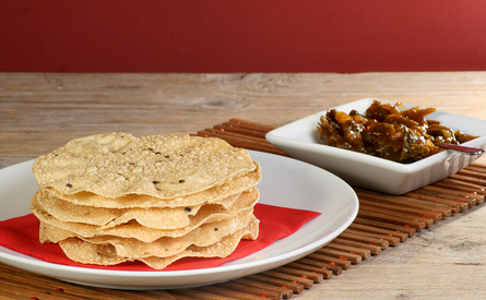 Spiced Poppadom